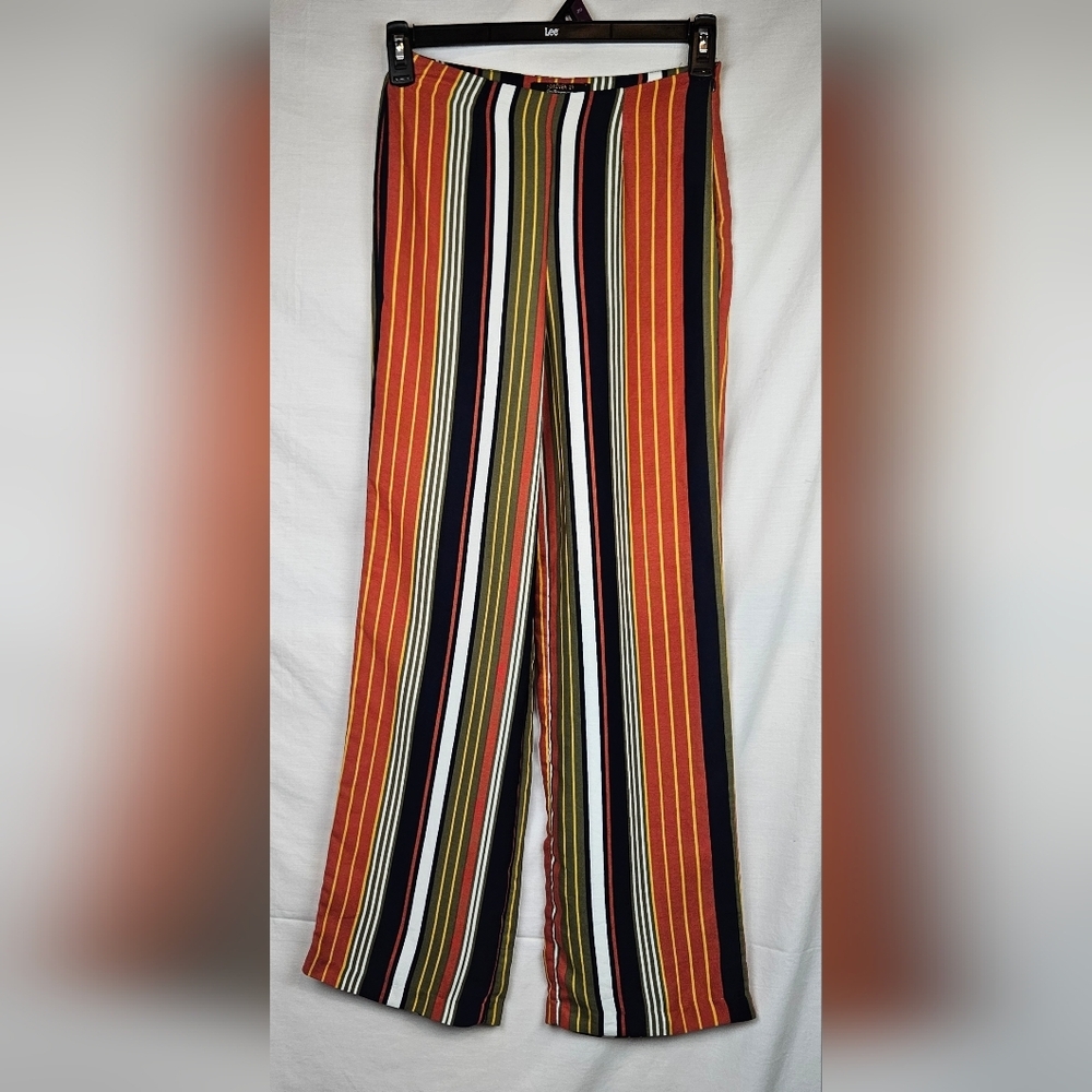 Forever 21 Women's Striped Dress Pants Sz‎ S Feminine Buisnesswear